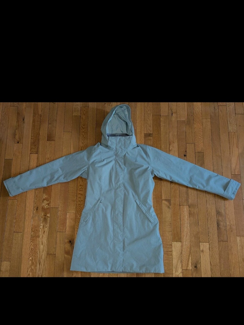 PATAGONIA Vosque 3-in-1 Parka Women's Sz M Light Grey & Purple EUC
